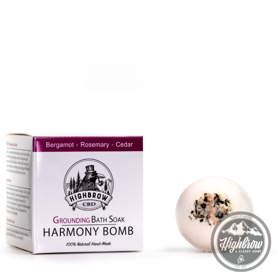 Photograph of product: Highbrow - Harmony CBD Bath Bomb 100MG