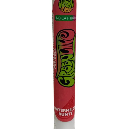 Photograph of product: Greenline - Watermelon Runtz 1g Infused Preroll - 