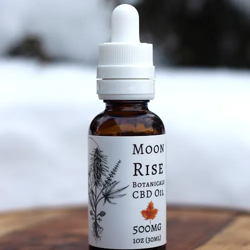 Photograph of Product: Natural CBD Tincture | 500mg CBD
