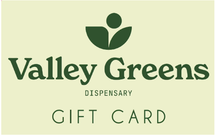 Photograph of product: Valley Greens | Gift Card | $25