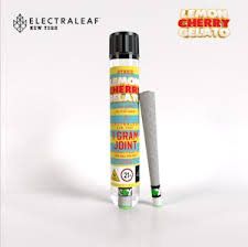 Photograph of product: Electraleaf | Lemon Cherry Gelato | 1G Ceramic Tip Pre-roll