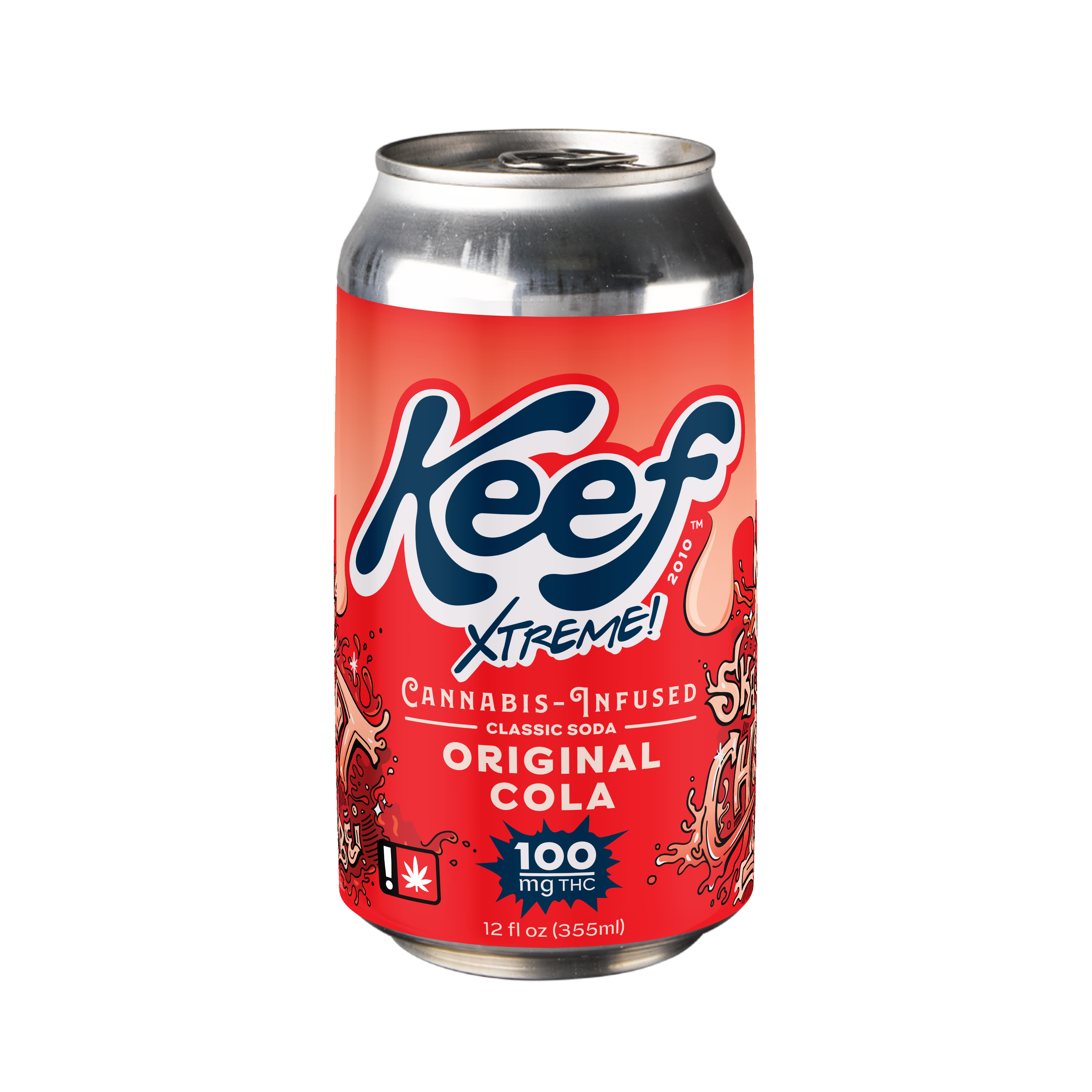 Photograph of product: Keef Classic Soda Original Cola XTREME