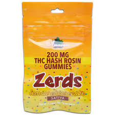 Photograph of product: Amnesia | Zerds | Lemon Cheesecake | 200mg | au chocolat Rosin Gummies