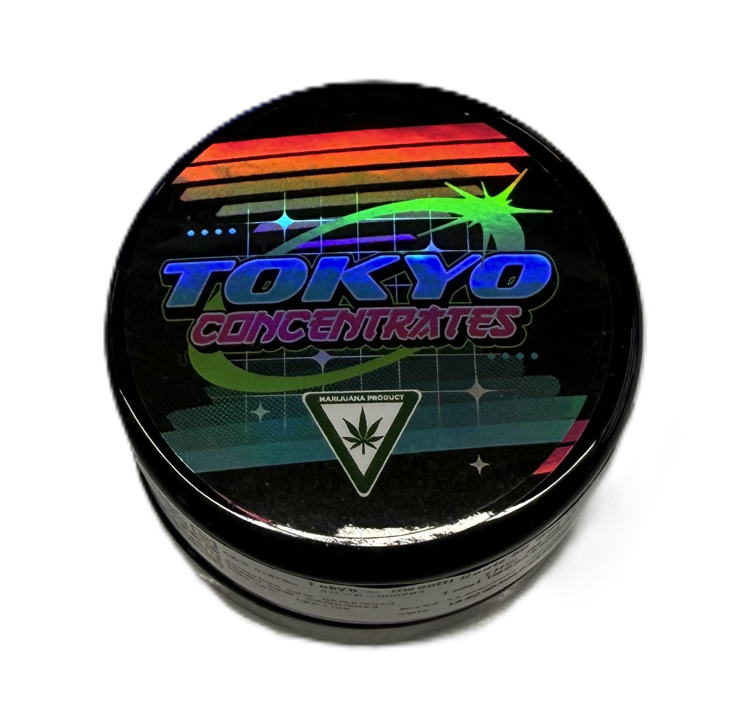 Photograph of product: Tokyo - Kiwi Runtz 1G Wax Jar