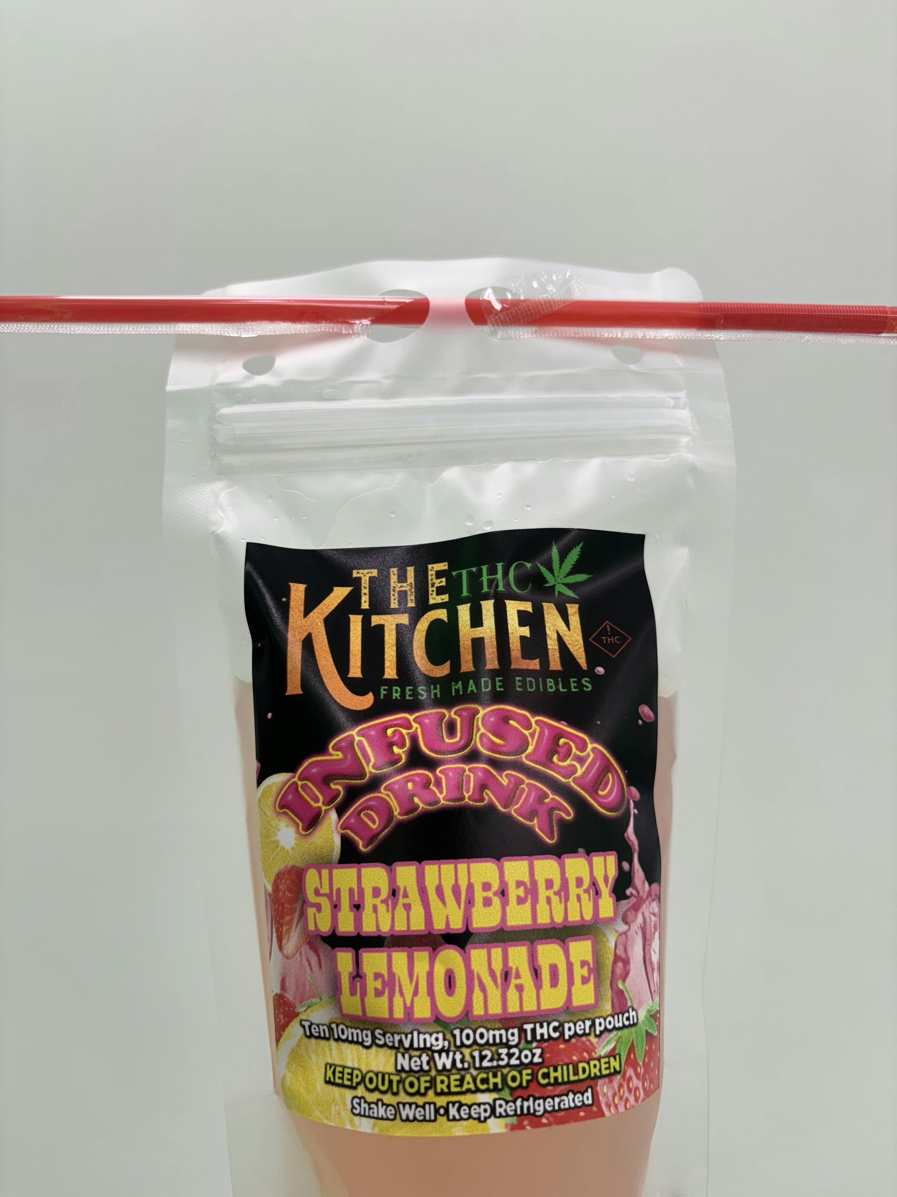 Photograph of product: TH-oui Kitchen|strawberry Lemonade|100mg