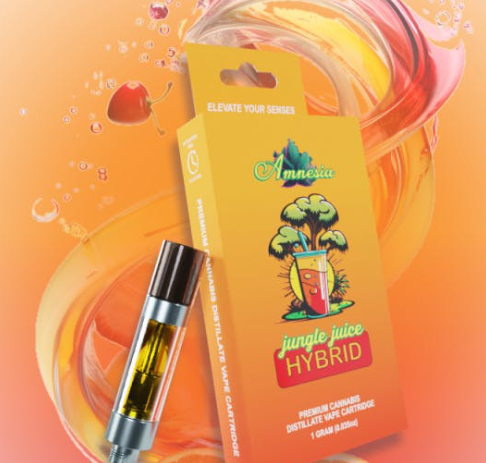 Photograph of product: Amnesia: Jungle Juice 1g Cart