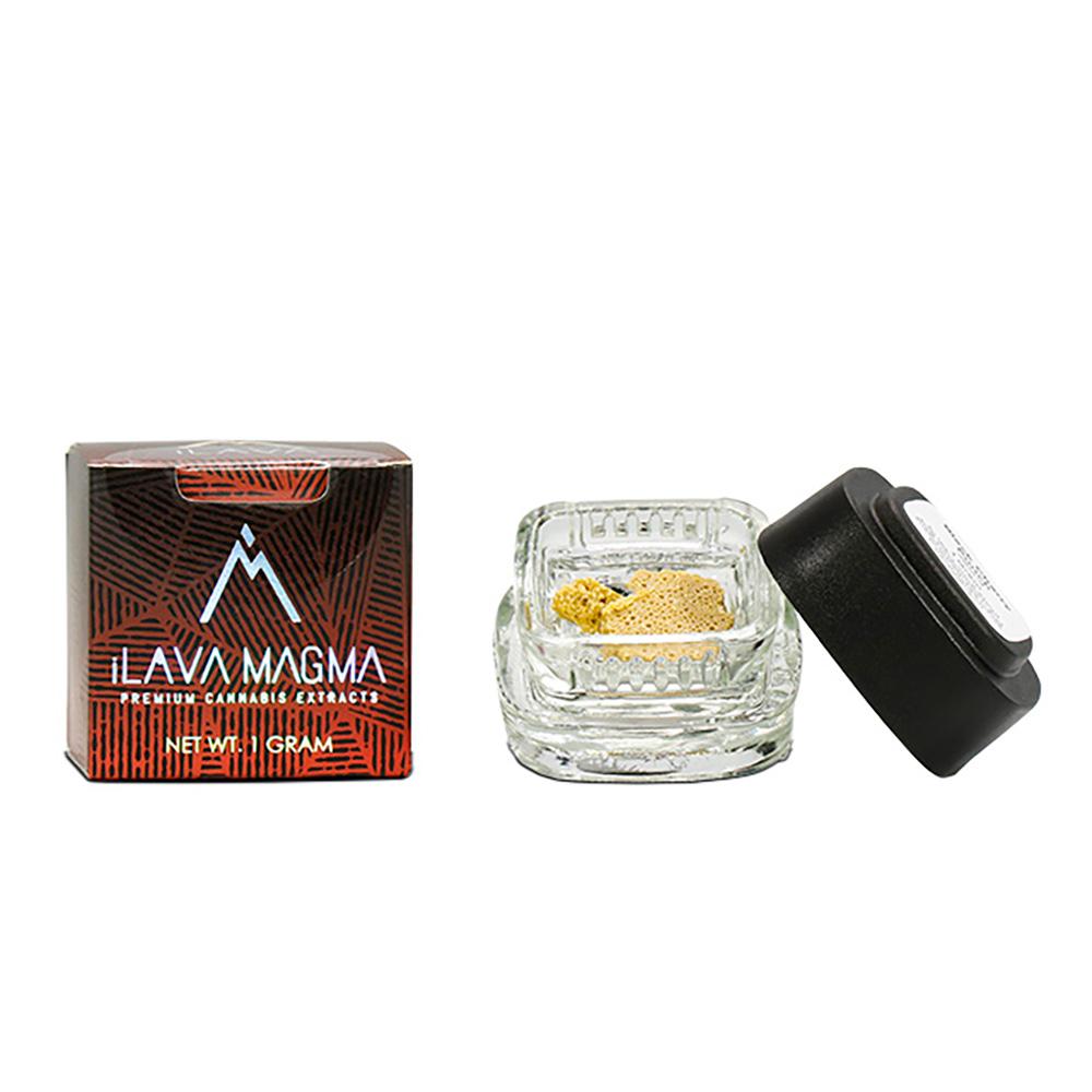 Photograph of product: ILAVA - MAGMA - CRUMBLE - 1G - DOUBLE SCOOP - Oui'd HYBRID