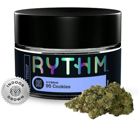Photograph of product: Rythm 95 Cookies Whole Flower - 0301 - 3.5g