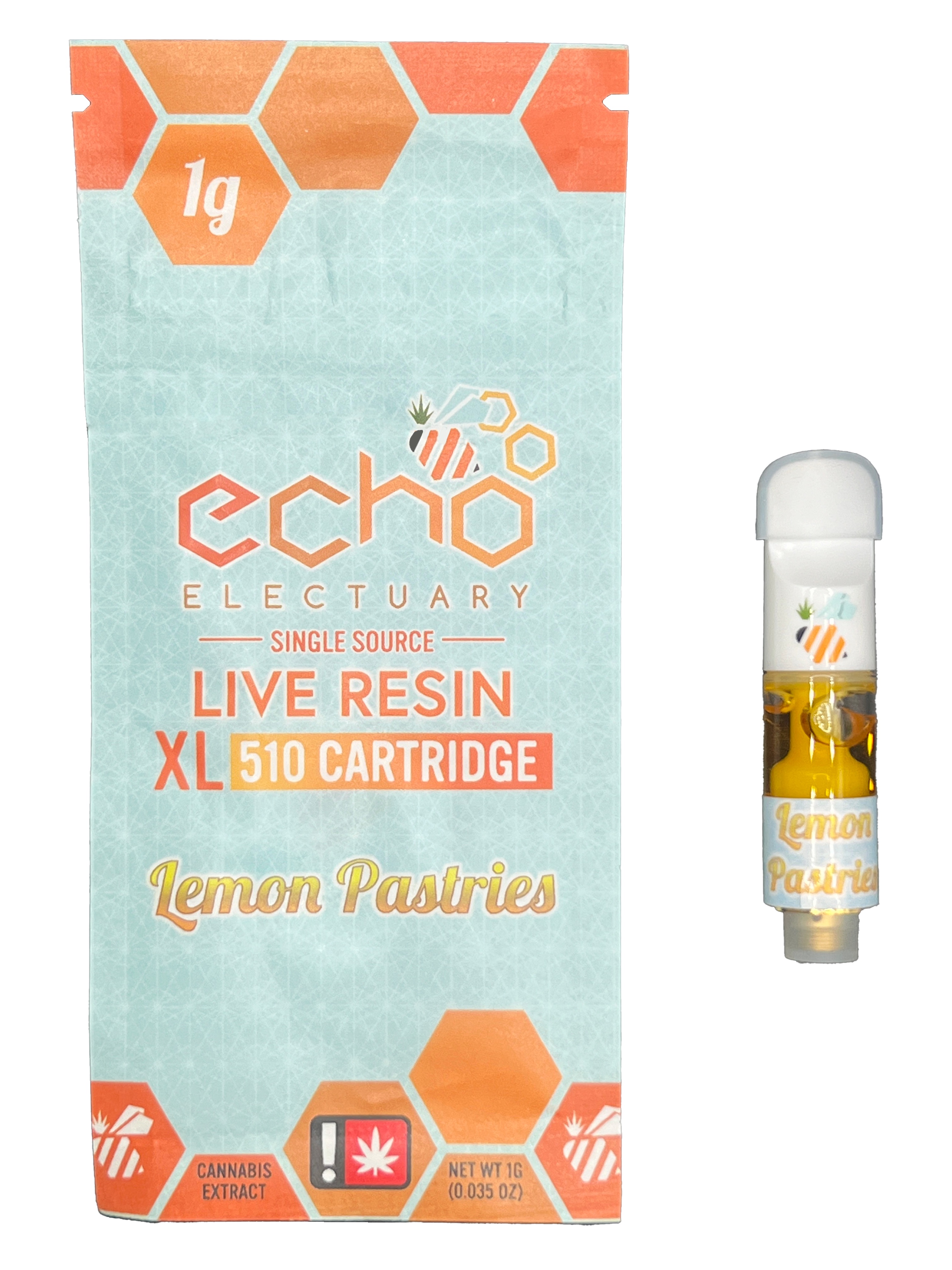 Photograph of product: Lemon Pastries Live Nectar XL Cartridge