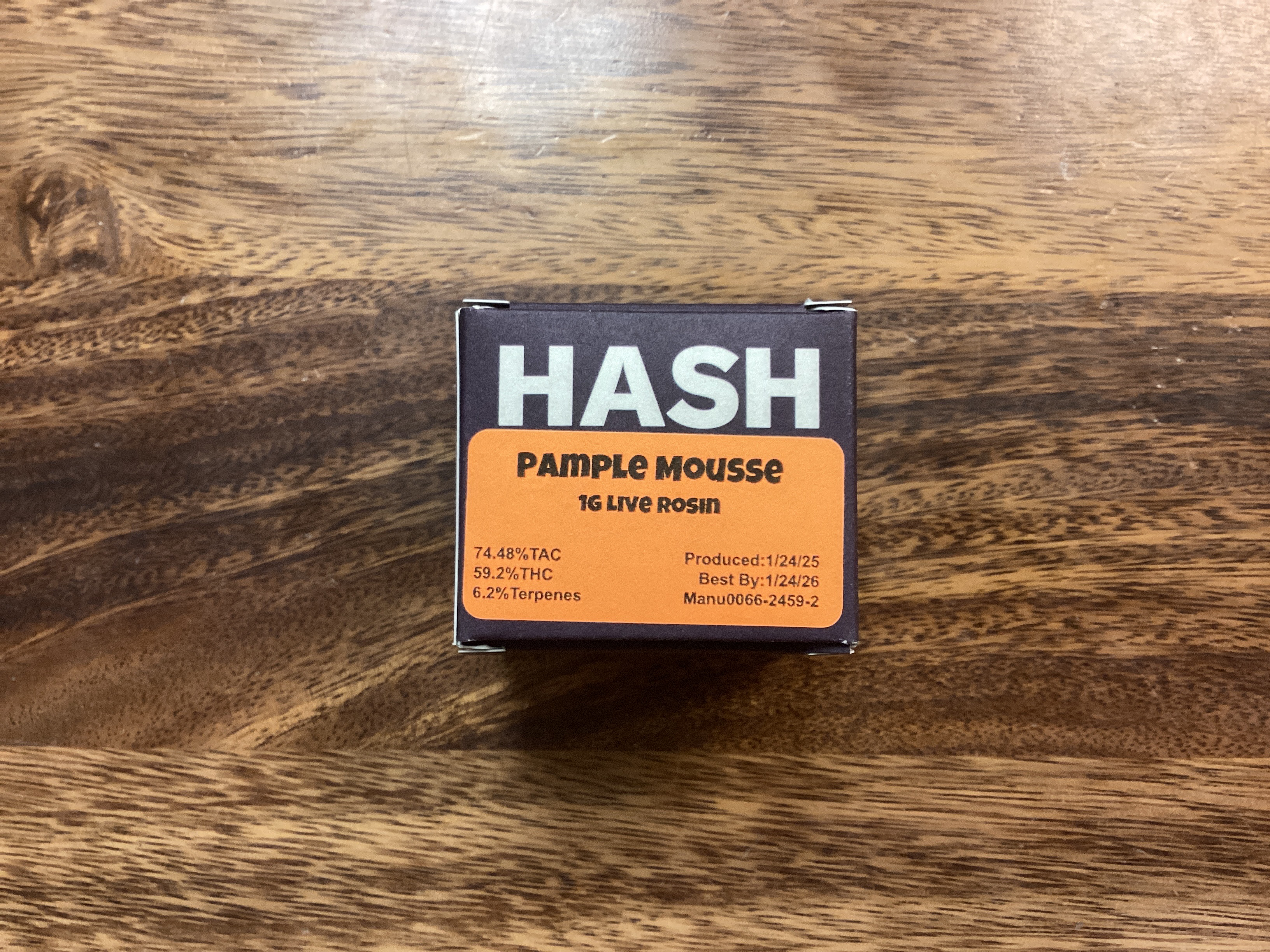 Photograph of product: Pamplemousse Live Rosin