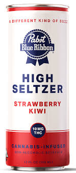 Photograph of product: Pbr | Strawberry Kiwi Seltzer 10mg   10 Mg