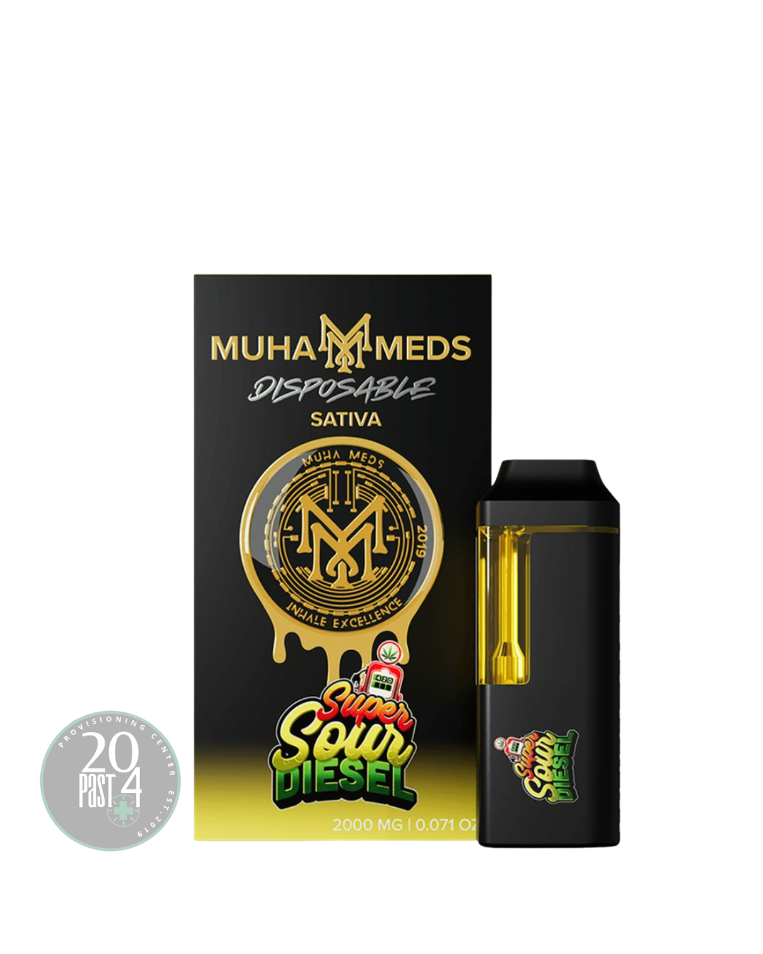 Photograph of product: Muha Meds | Super Sour Diesel | Disposable