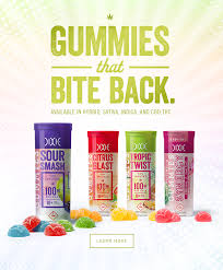 Photograph of product: Dixie Sour Smash 10pk Gummies (200mg)