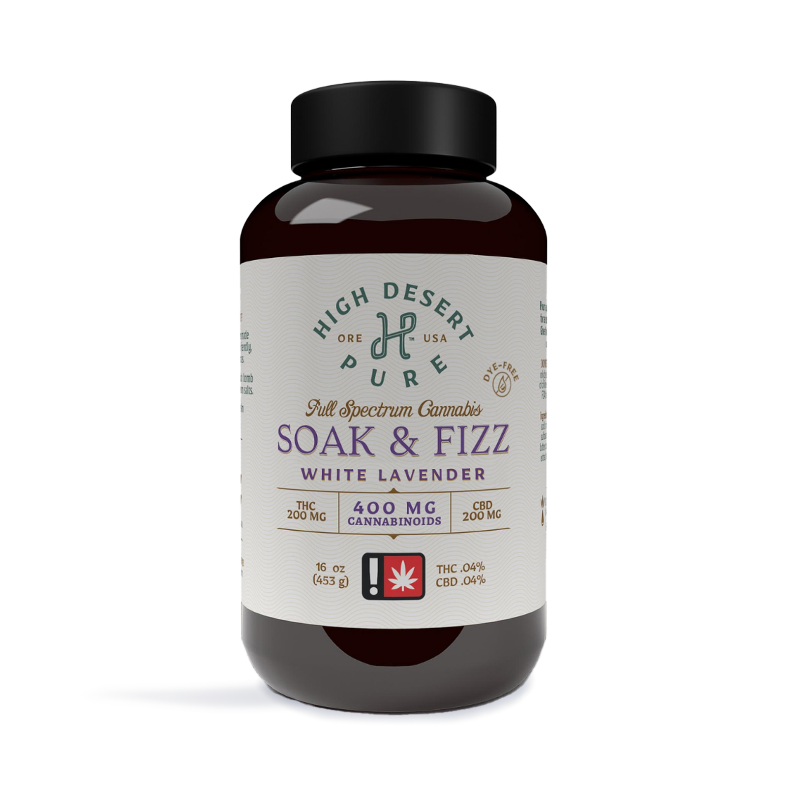 Photograph of product: 1:1 White Lavender Soak & Fizz