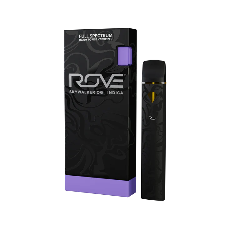 Photograph of product: ROVE | SKYWALKER OG | MELTED DIAMOND LIVE RESIN VAPORIZER (Ready-To-Use) | 1G