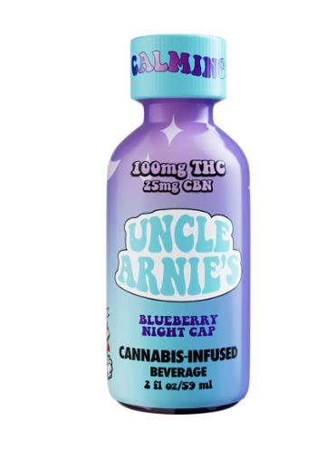 Photograph of product: 4:1 Blueberry Nightcap Infused Beverage | 100mg