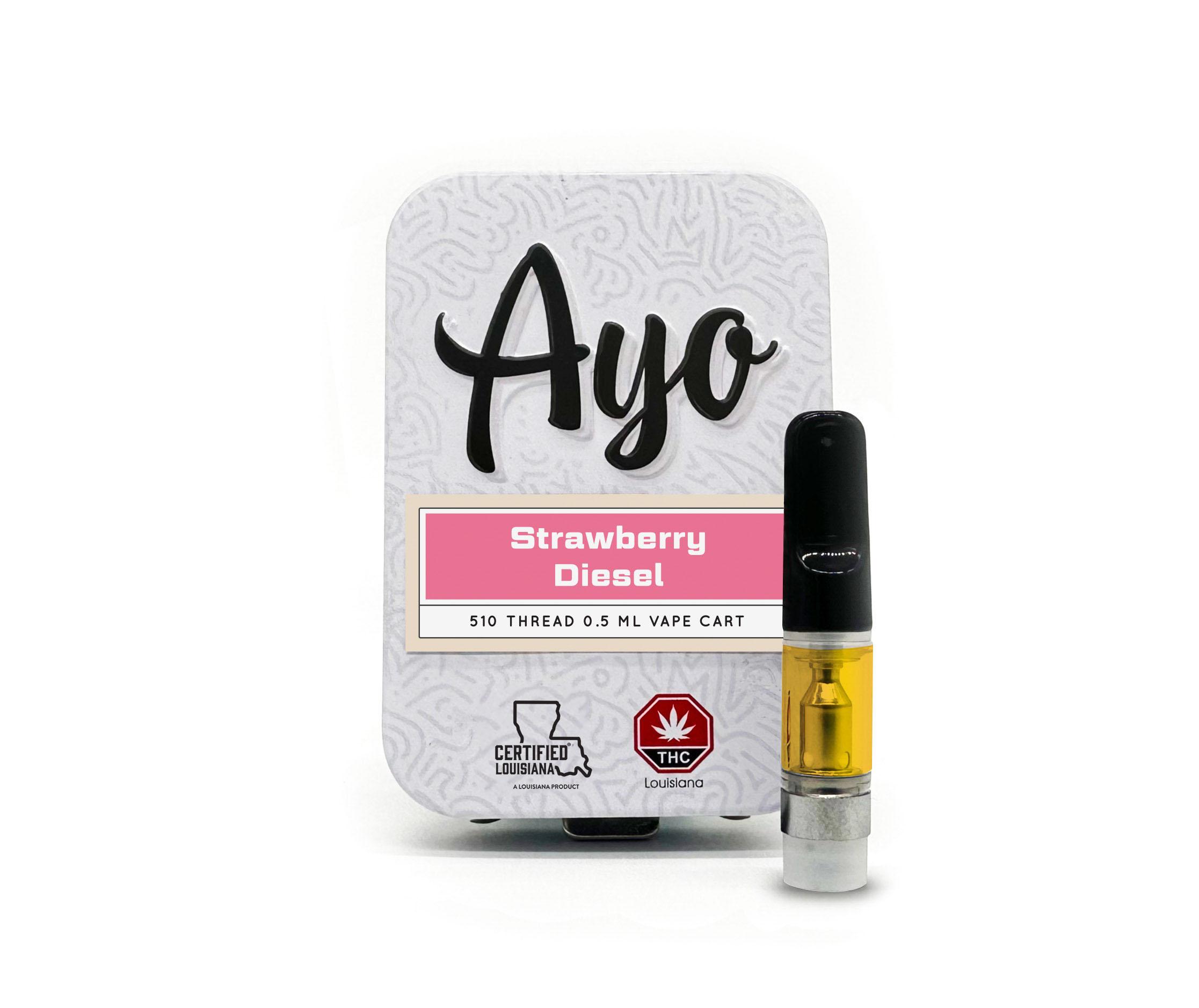 Photograph of product: Strawberry Diesel | Distillate Cartridge | 0.5g