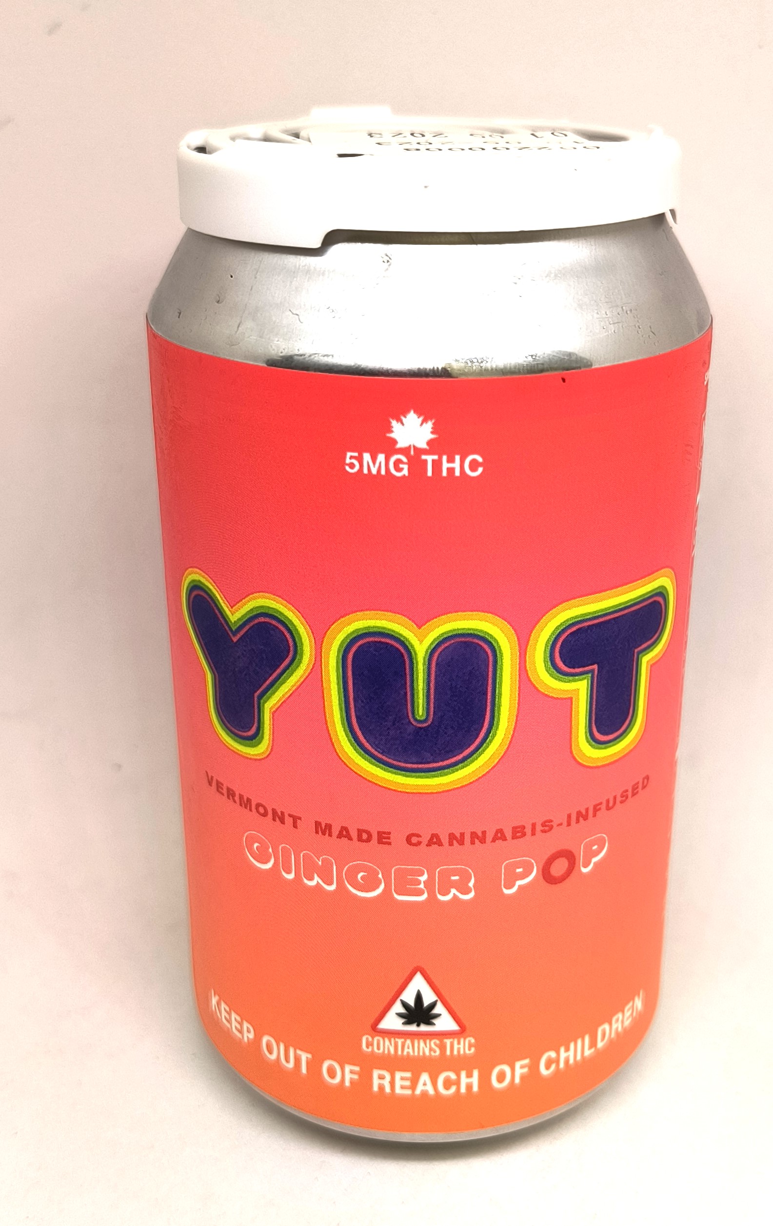 Photograph of product: Ginger Pop | 5mg TH-oui | YUT