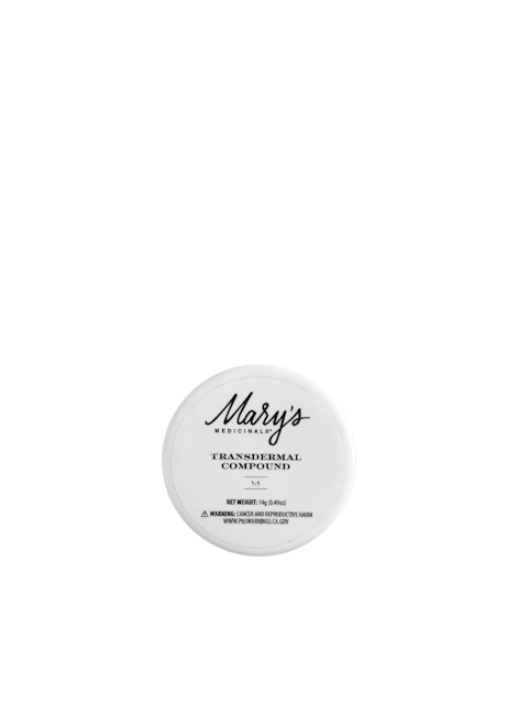 Photograph of product: Relief 1:1 Transdermal Compound | 250TH-oui:250CBD | .5oz - 