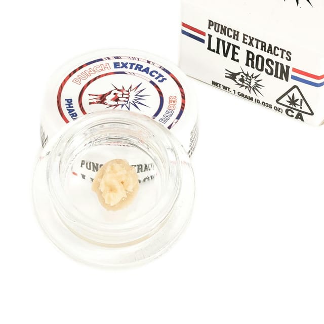 Photograph of product: 1g Pharoah's Hashburger Live Rosin Badder - Tier 4 - 