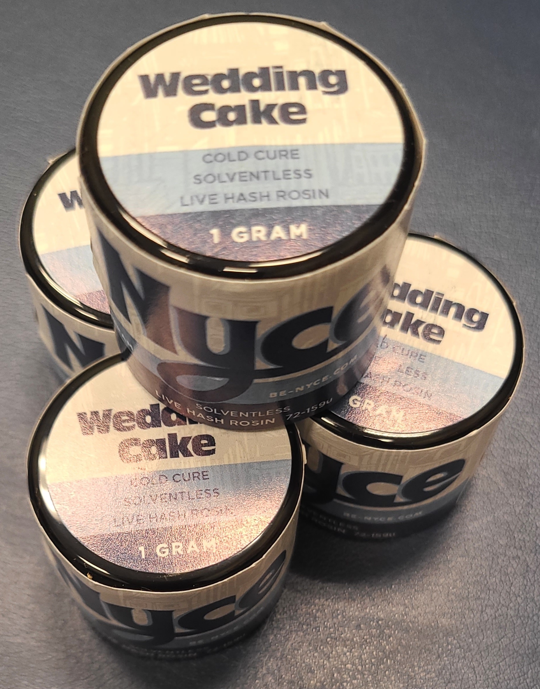 Photograph of Product: Nyce | Wedding Cake | Live Hash Rosin | 1g
