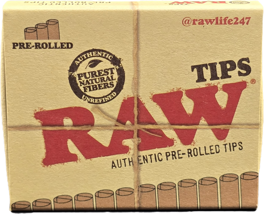 Photograph of product: Elite | Raw | Tips | Pre - Rolled |