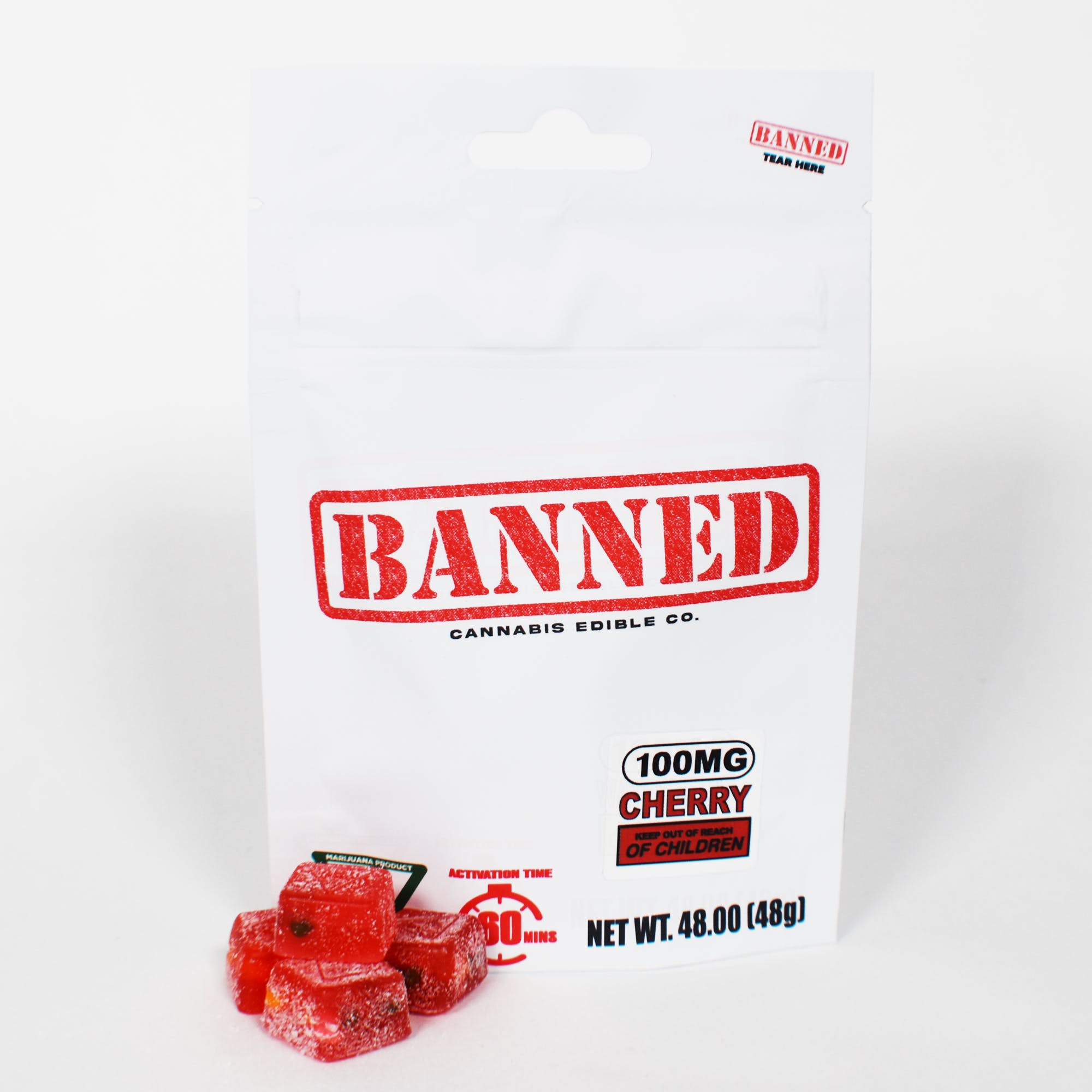Photograph of product: Banned | Cherry | 200 mg