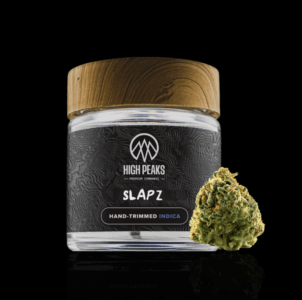 Photograph of product: High Peaks | Flower | Slapz | Oui'd - 3.5g