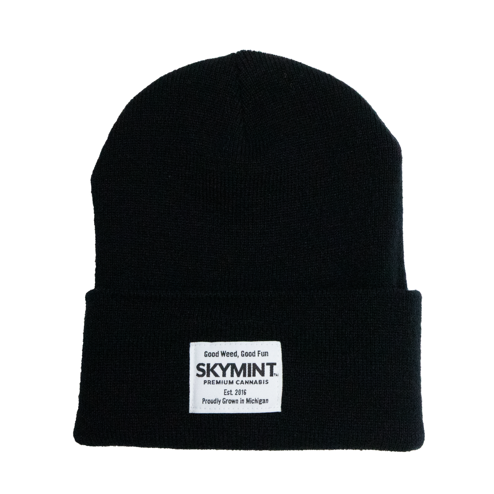 Photograph of product: Branded Beanie - Black