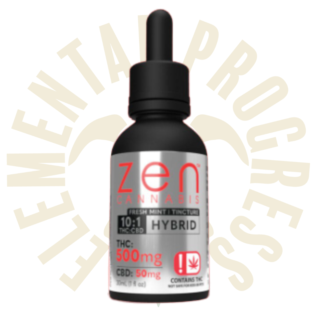 Photograph of product: Zen Tinctures - 10:1 Hybrid NANO - Fresh Mint