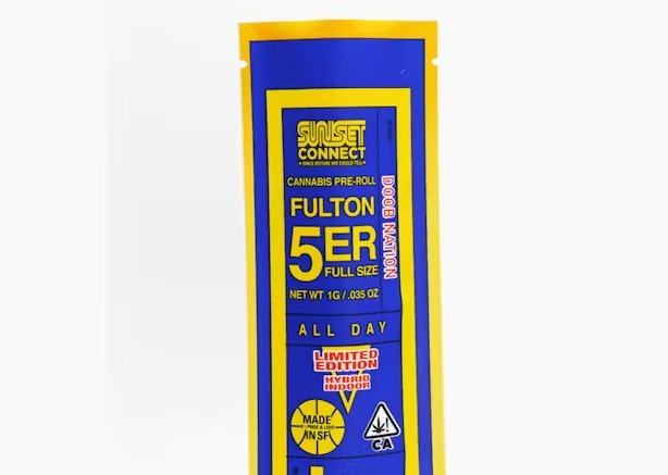 Photograph of product: $8 | Doob Nation Sunset Connect - 1g