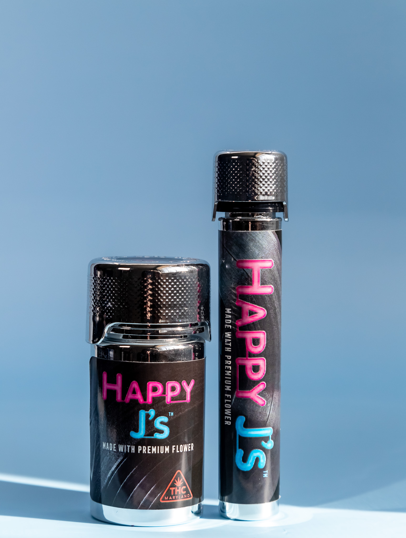 Photograph of product: Happy J's Huckleberry Soda #5 PRJ 7pk