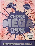 Photograph of product: Strawnana for Scale - Mega Chews - 200mg