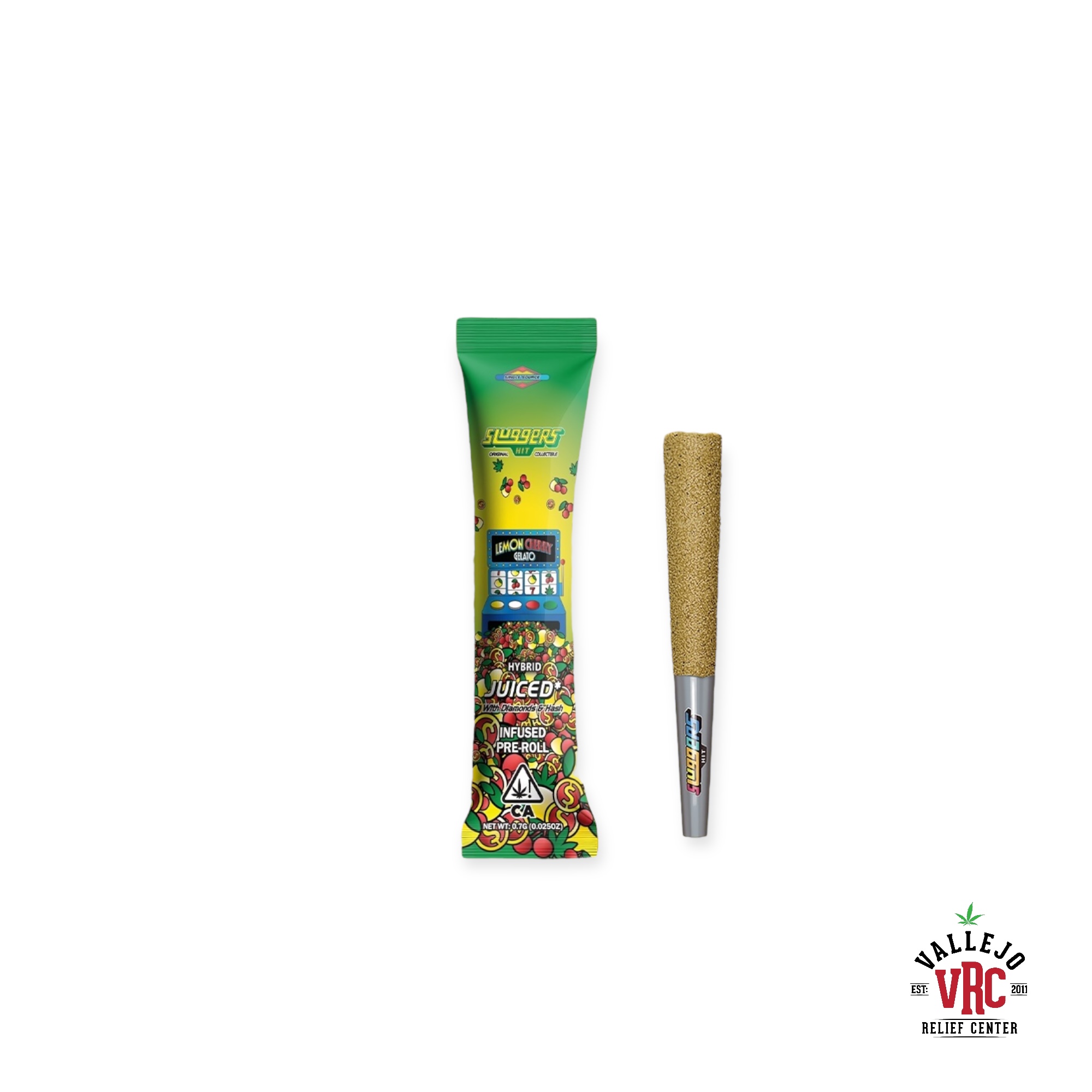 Photograph of product: LEMON CHERRY GELATO 0.7G INFUSED