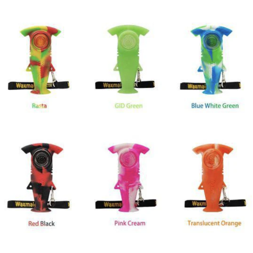 Photograph of Product: 4" Silicone Shark Pipe (Color Varies)