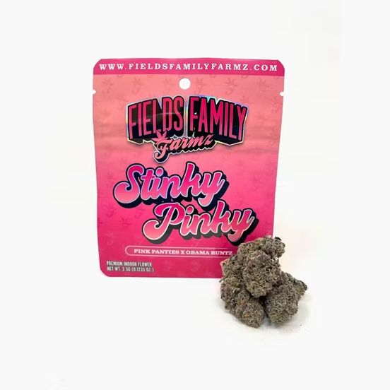 Photograph of product: Fields Family Farms - Stinky Pinky 3.5g Flower - 