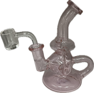 Photograph of product: 5" Recycler Rig with14mm Male Banger