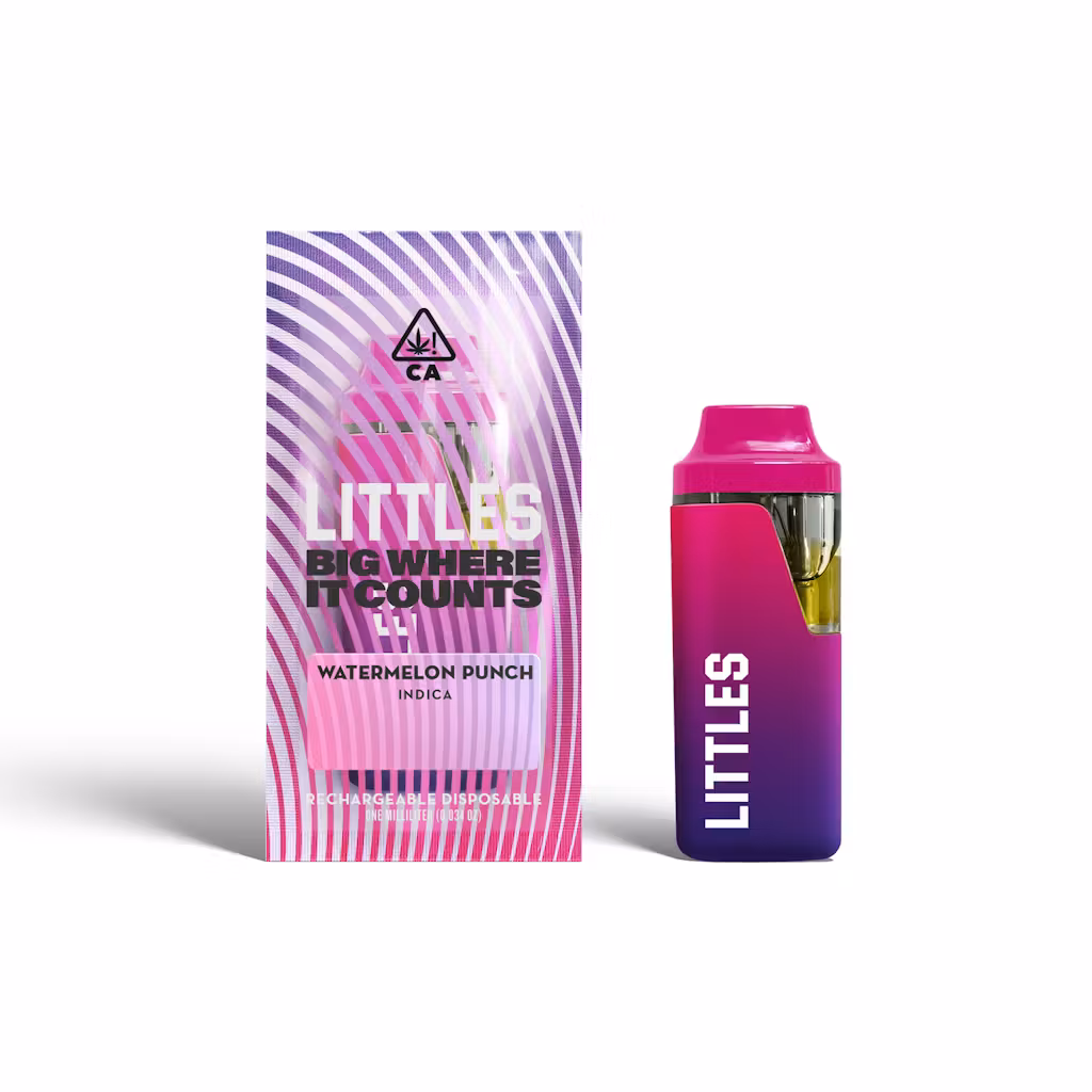 Photograph of product: Littles Disposable Vape (LIVE RESIN) 1g - Watermelon Punch
