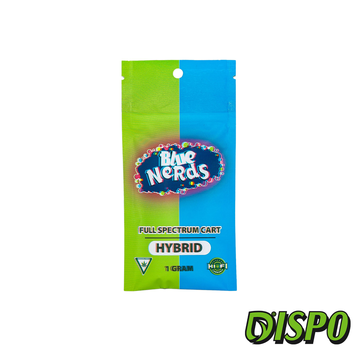 Photograph of product: Hi-Fi - Blue Nerds 1G Disposable