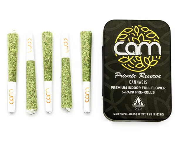 Photograph of product: CAM Bubba's Girl Preroll 5pk 3.5g