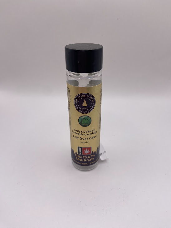 Photograph of product: Entourage Oui'd Live Resin Cartridge | Oui'd-Hybrid | 10 G's