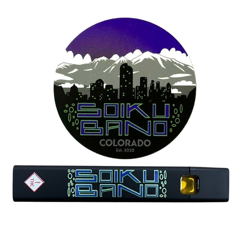 Photograph of product: Soiku Bano Disposable Rosin Pen- Gelato Cake