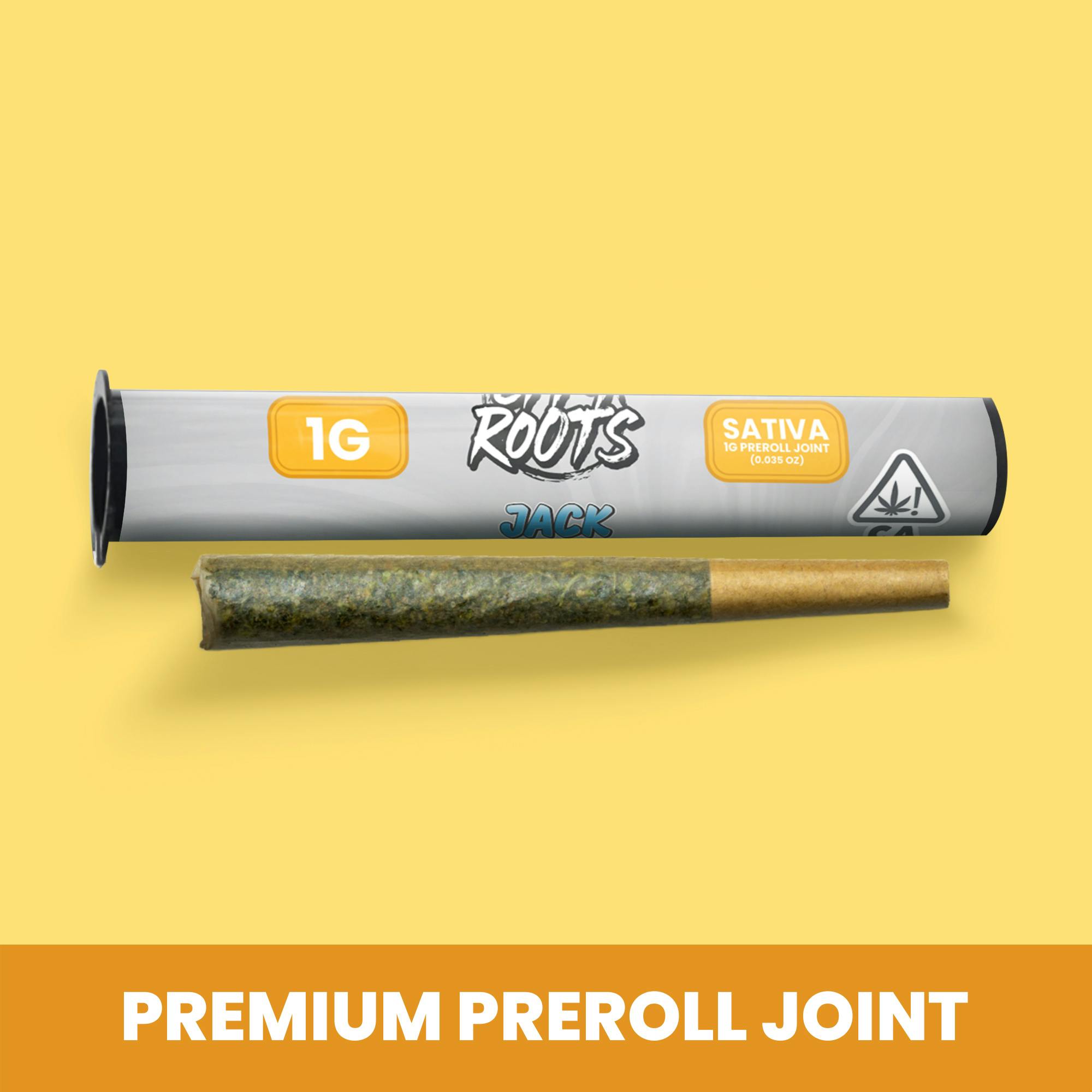 Photograph of product: City Roots - Jack (Oui'd) Preroll (1g)
