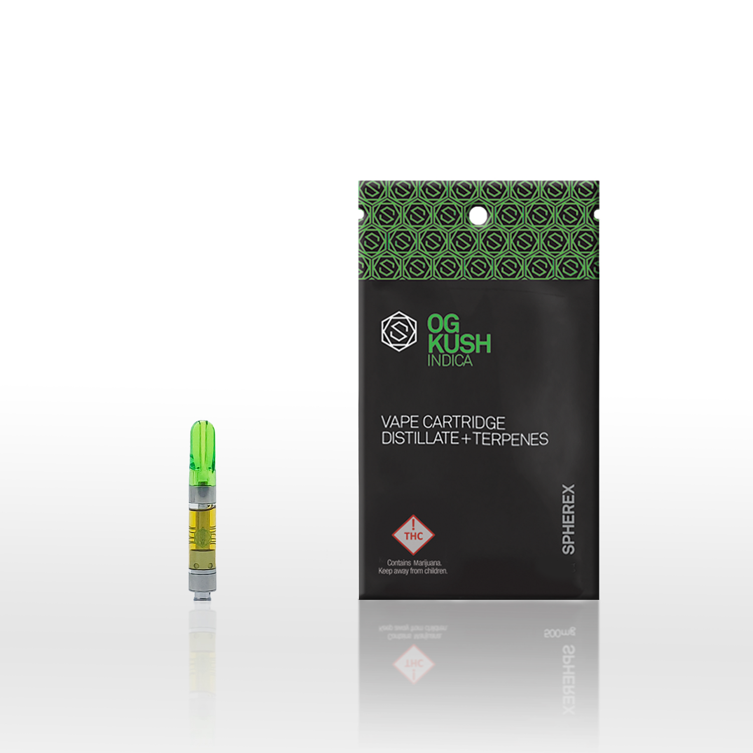 Photograph of Product: Spherex - Cartridge - OG Kush (H)