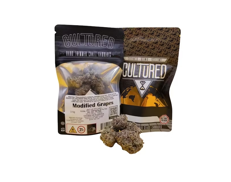 Photograph of Product: Cultured Flower | 3.5g | Modified Grape