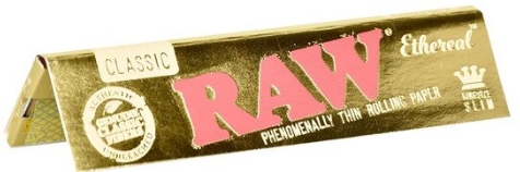 Photograph of product: Raw - Ethereal - King Size Slim Papers