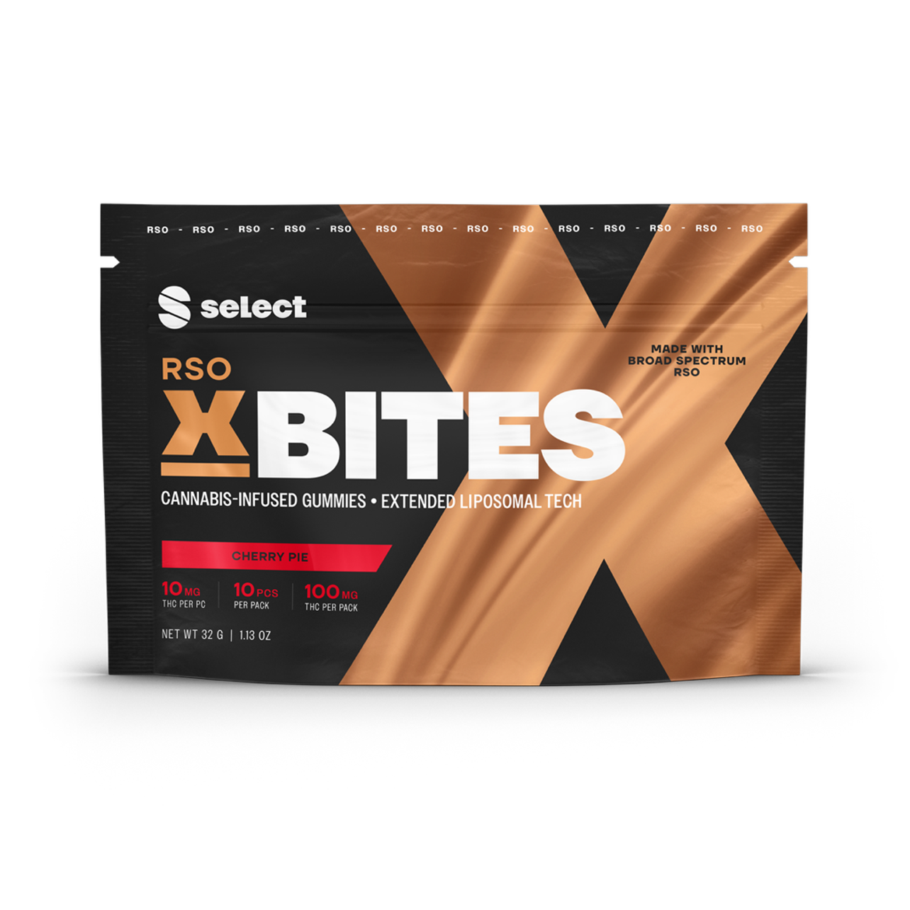 Photograph of product: SL Cherry Pie RSO X-Bites 100mg $25