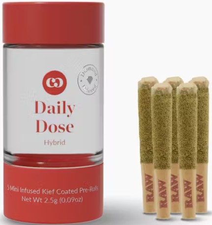 Photograph of product: Common Citizen - Chem X Chocolate - 5x.5g Infused Prerolls