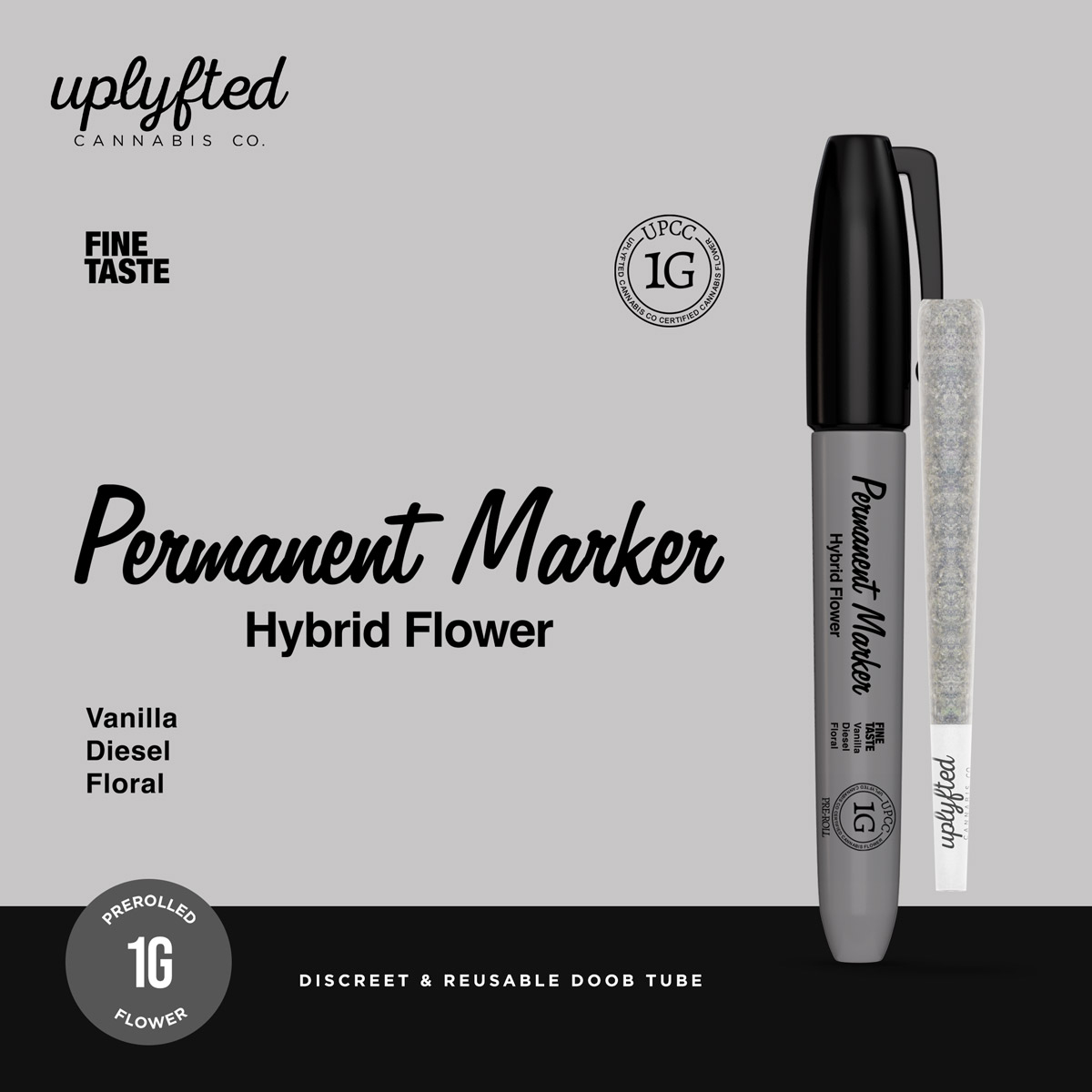 Photograph of product: Uplyfted Permanent Maker Pre-Roll