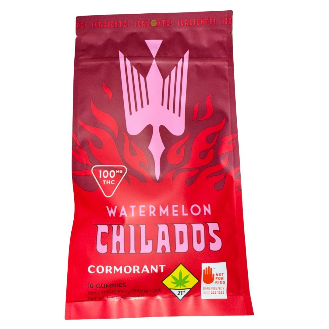 Photograph of product: Cormorant Watermelon Chilados Gummies Hybrid 100mg